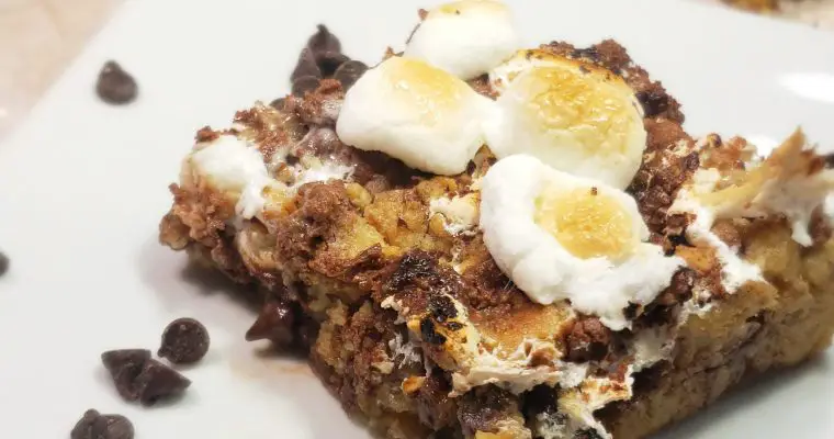 Toasty Nutella S’more Cookie Bars