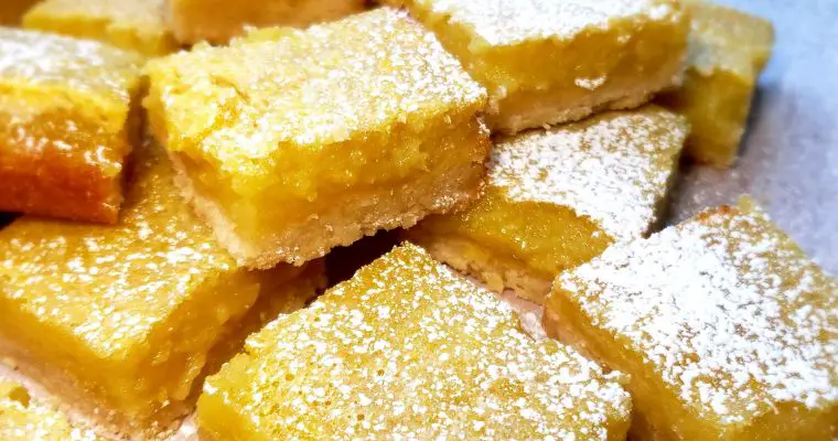 Lemon Bar Recipe