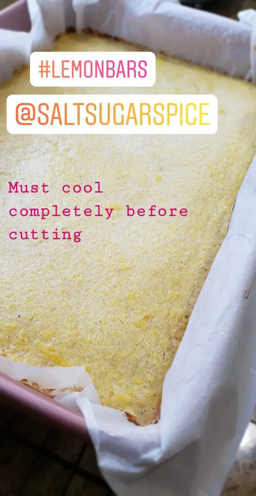 lemon bars