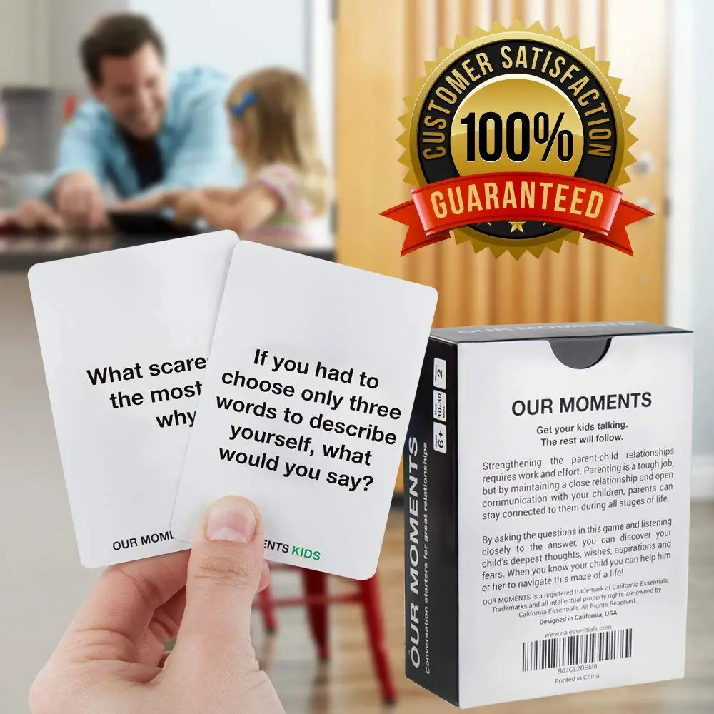 our moments conversation starters