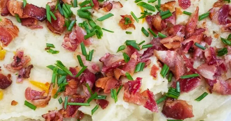 “Skinny” Cauliflower Mashed Potatoes
