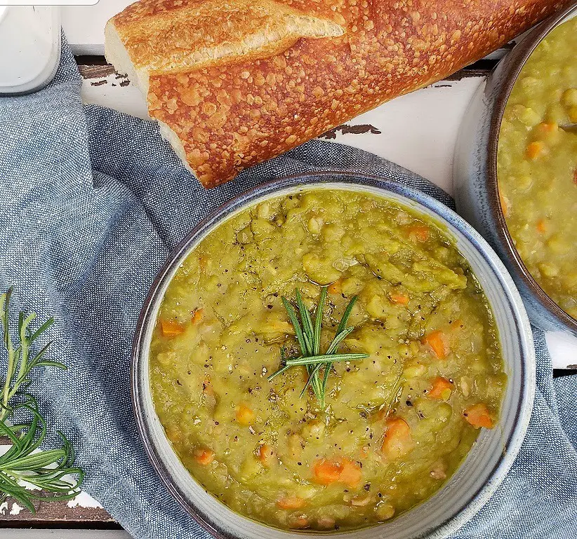 Easy Instant Pot Split Pea Soup (with Leftover Chicken Breast!)
