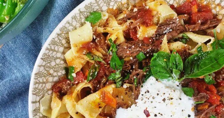 Pappardelle with Short Rib Ragu