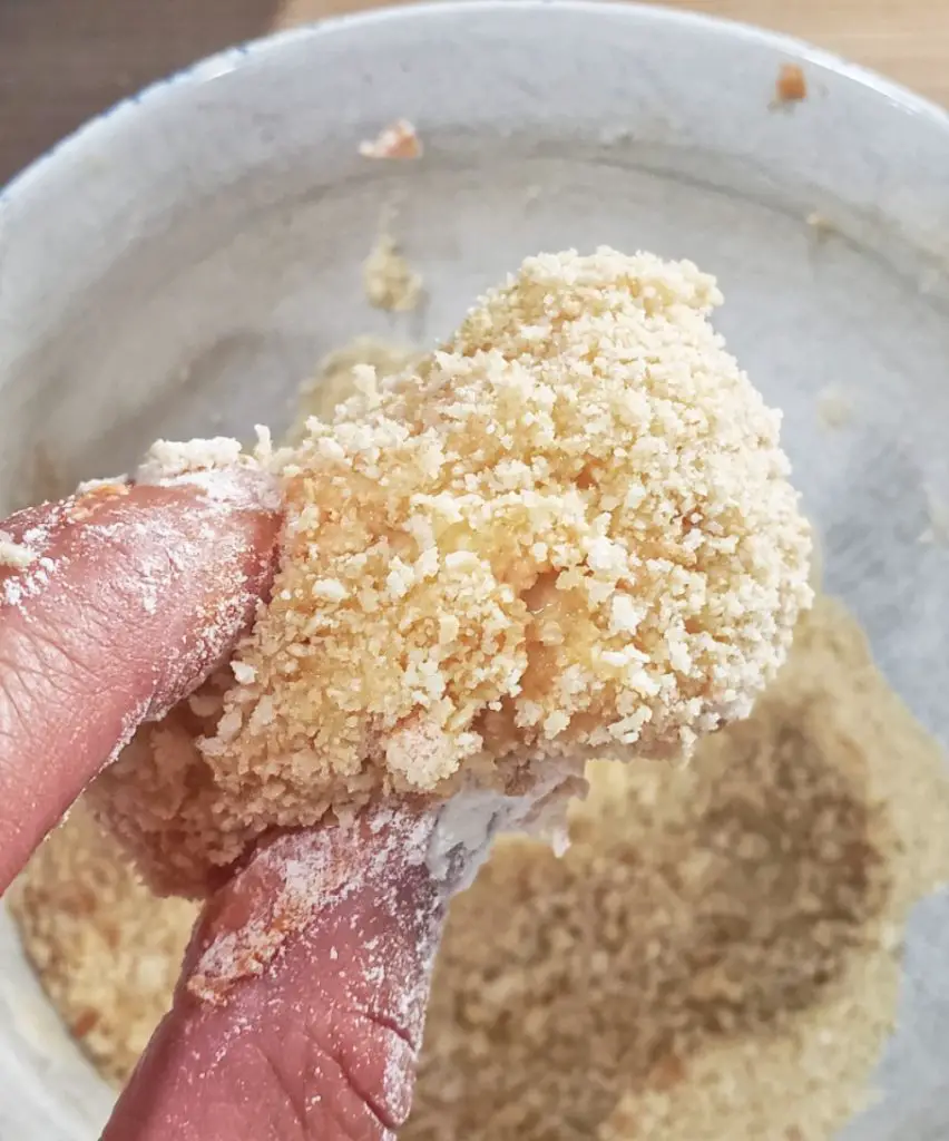breaded chicken