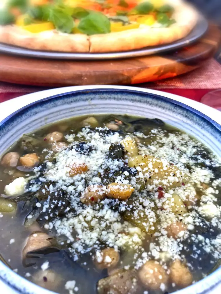 "swiss chard, potato and chickpea soup" "fall soup" "winter soup" "swiss chard"