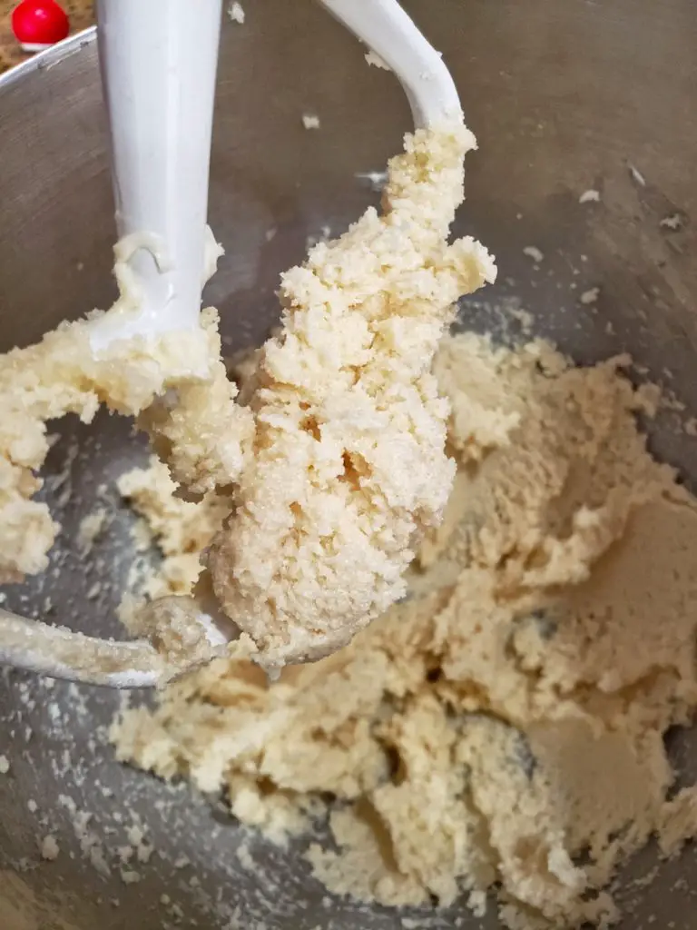 creamed sugar and butter in electric mixer "vanilla cupcakes" "unicorn morsels"