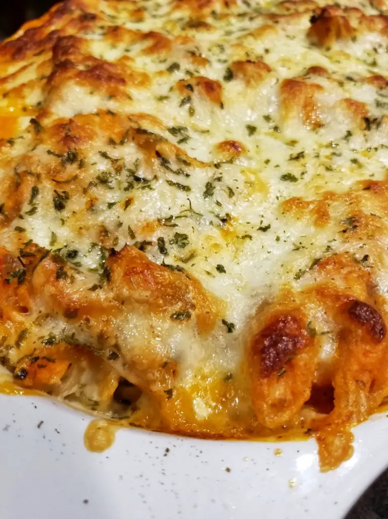 Whole Wheat Baked Ziti With Cauliflower Marinara Sauce Salt Sugar Spice