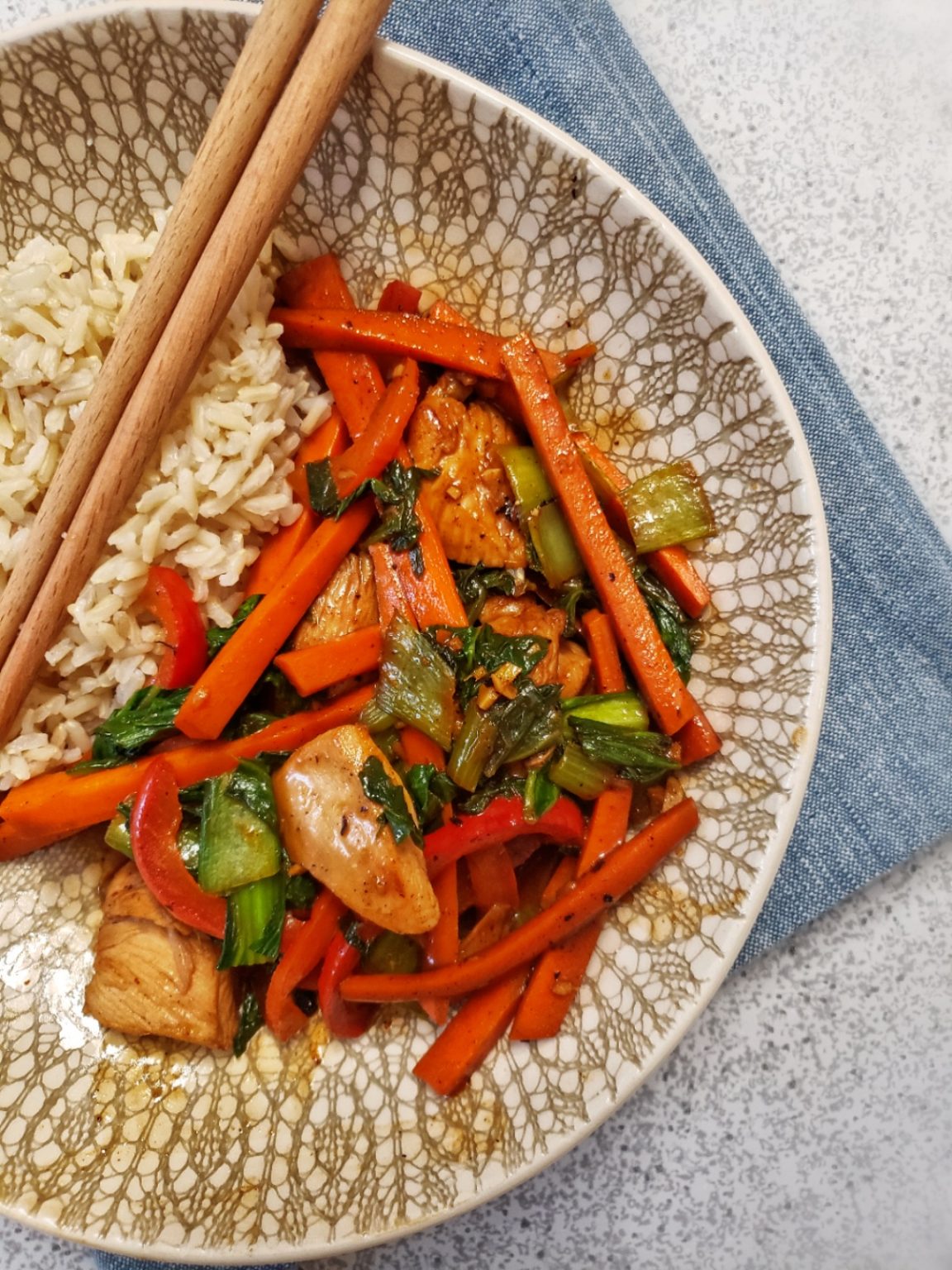 Easy Chicken and Vegetable Asian Stir Fry | Salt Sugar Spice
