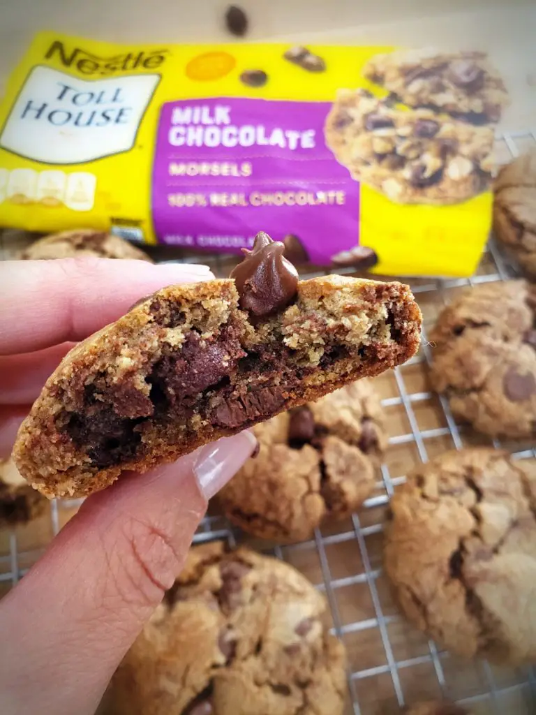 hazelnut nutella chocolate chip cookies #tollhousetribe