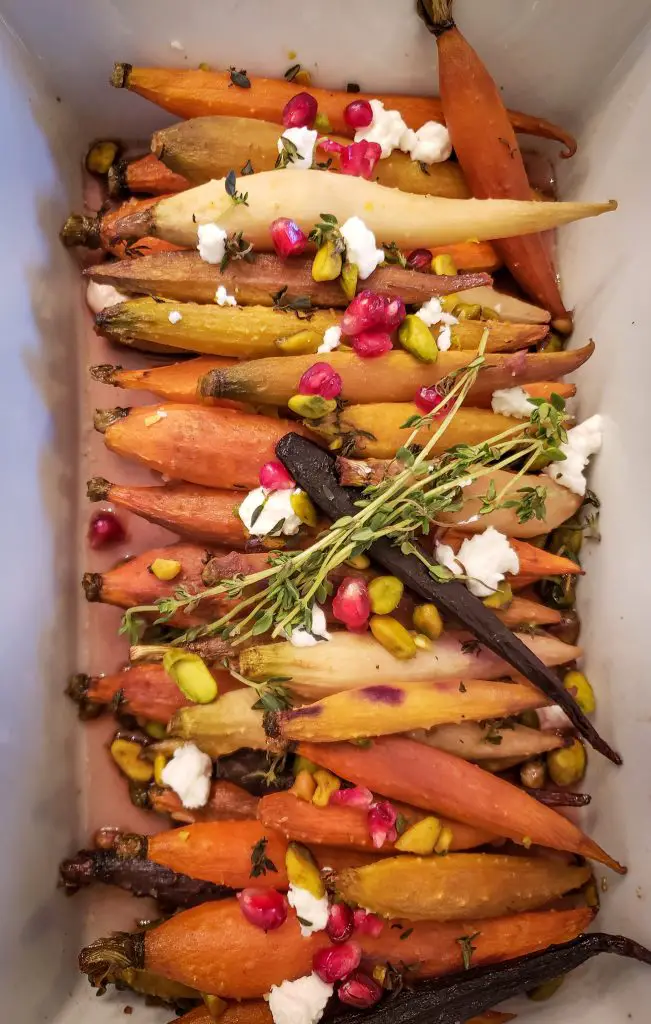 maple glazed carrots