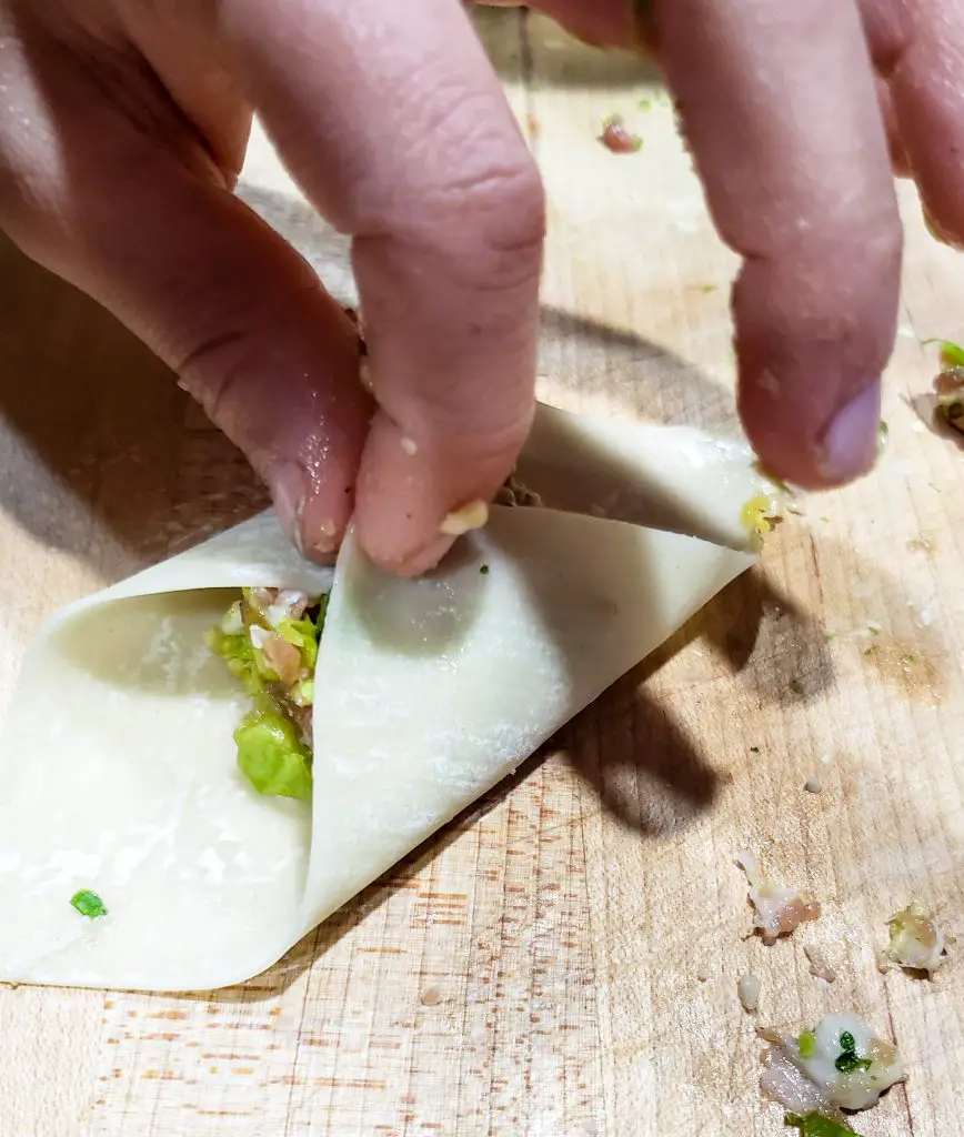 "ginger pork potstickers" "wonton wrappers" "potstickers"