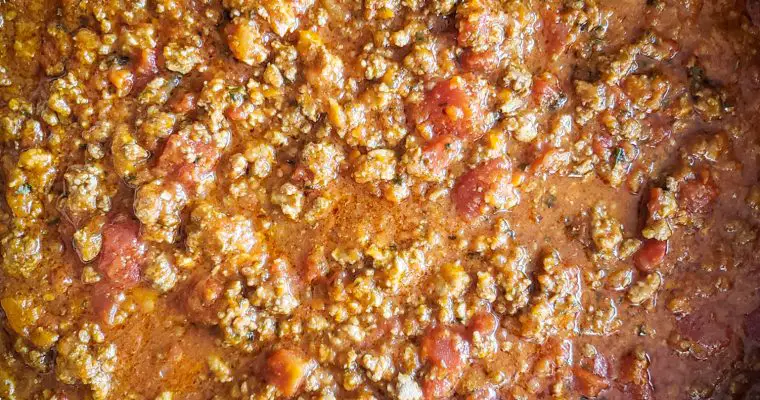 Slow Simmer Authentic Bolognese Sauce