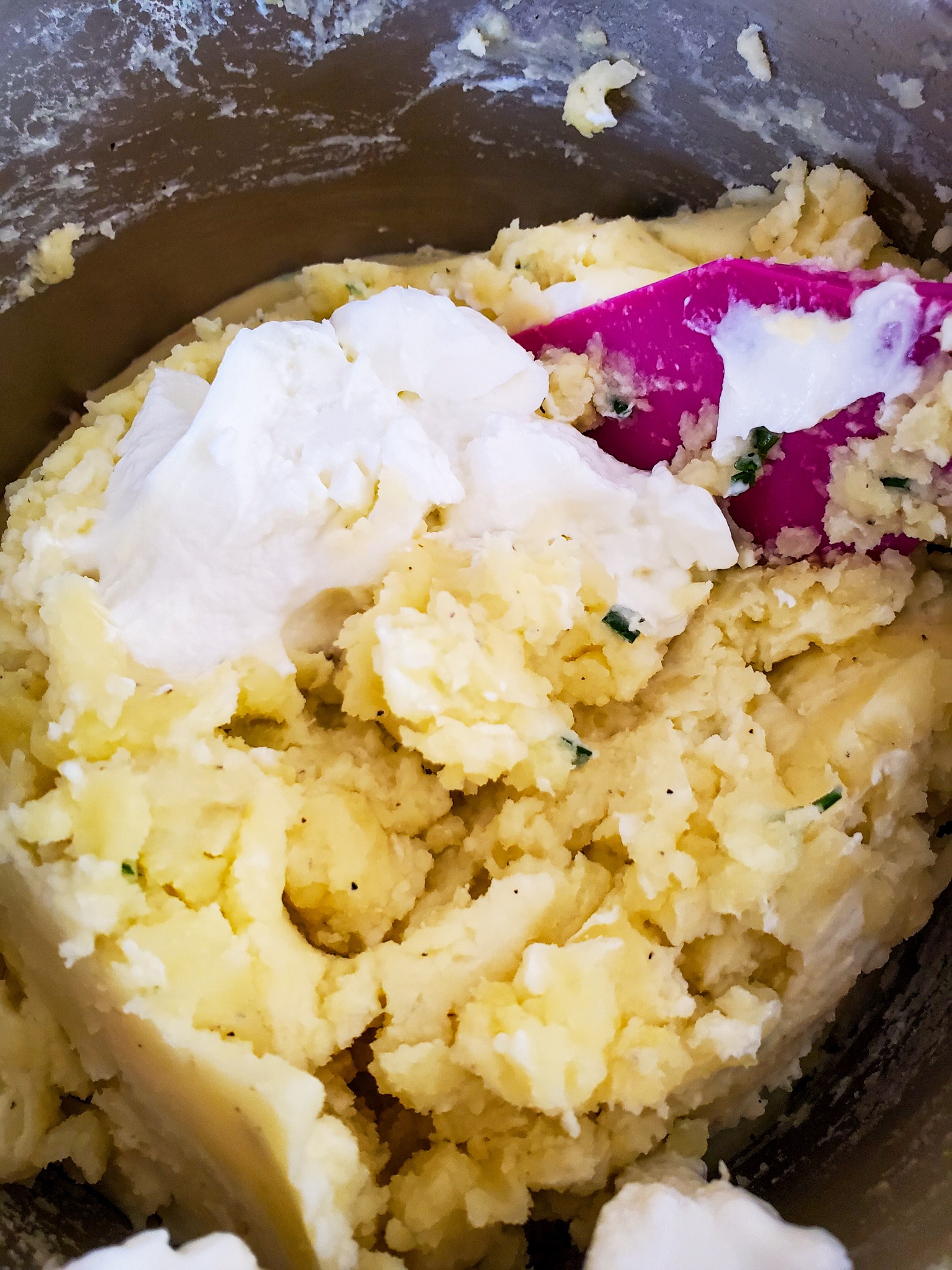 Irish Butter & Greek Yogurt Mashed Potatoes | Salt Sugar Spice