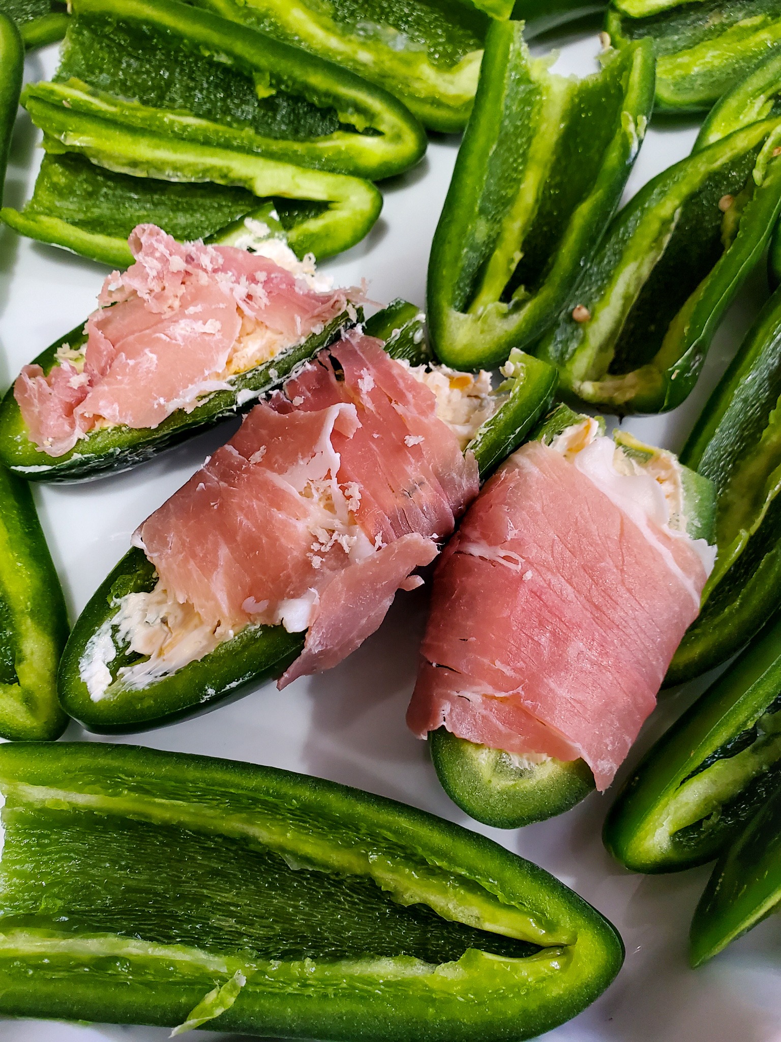 Crispy Prosciutto Wrapped Jalapeño Poppers Salt Sugar Spice