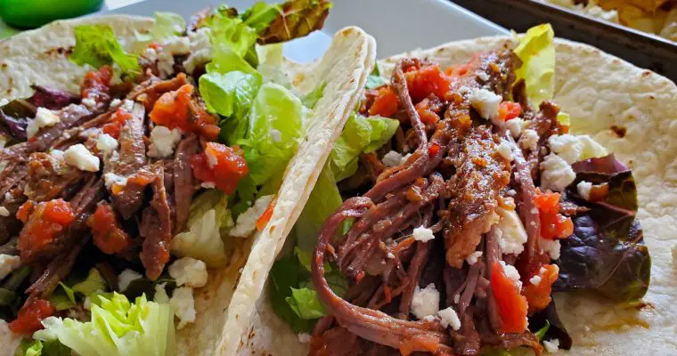 Slow Cooker Mexican Brisket