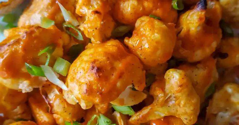 Buffalo Cauliflower Bites
