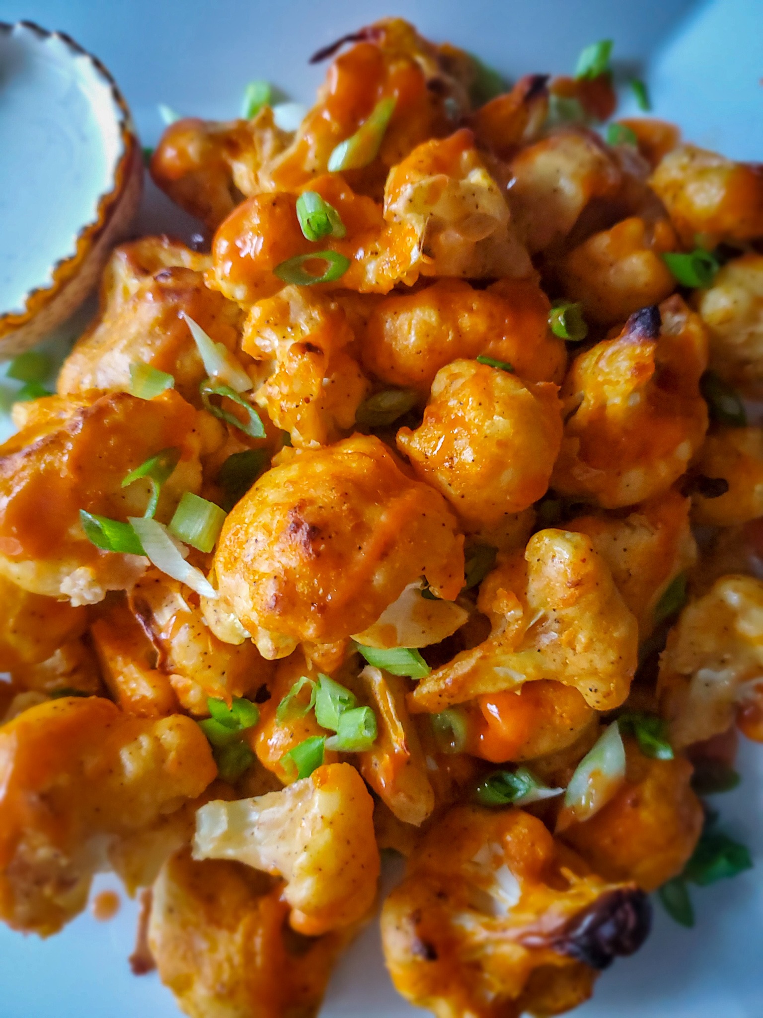 Buffalo Cauliflower Bites Salt Sugar Spice