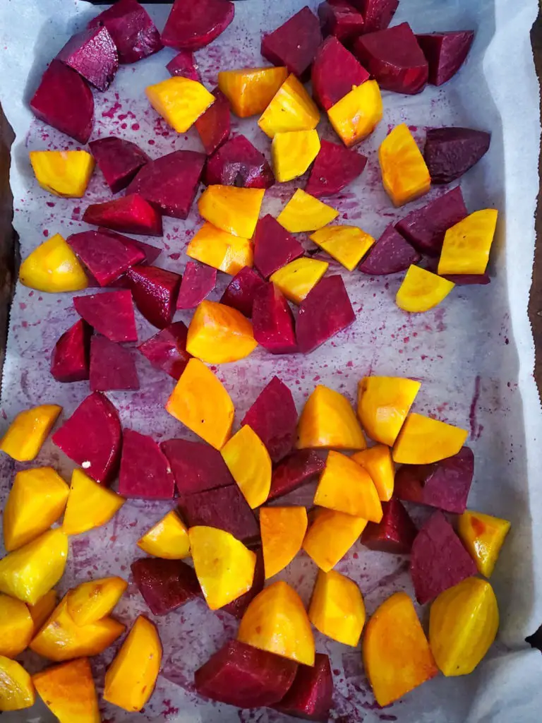 roasted beets