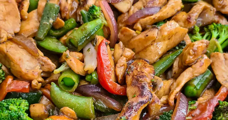 Easy Chicken and Vegetable Stir Fry