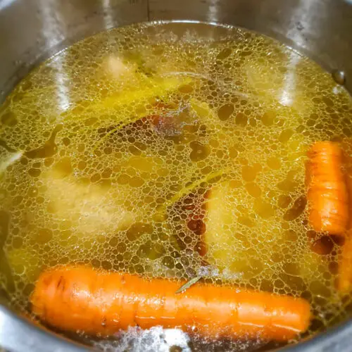 Instant Pot Chicken Stock Quick and Easy Salt Sugar Spice