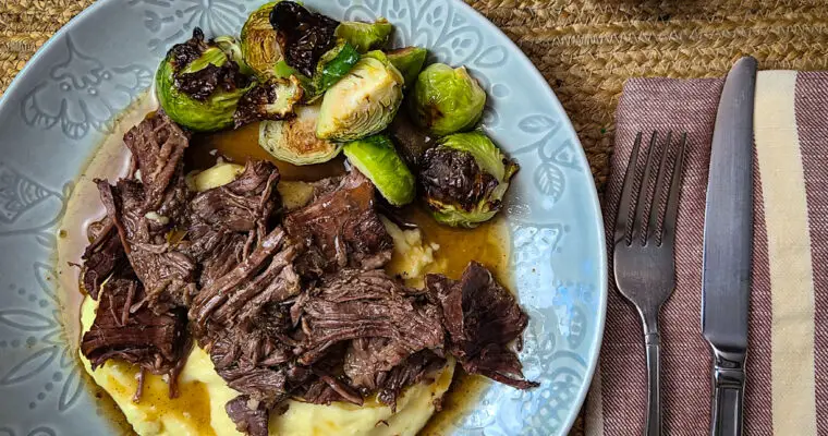 Instant Pot Chuck Roast with Gravy