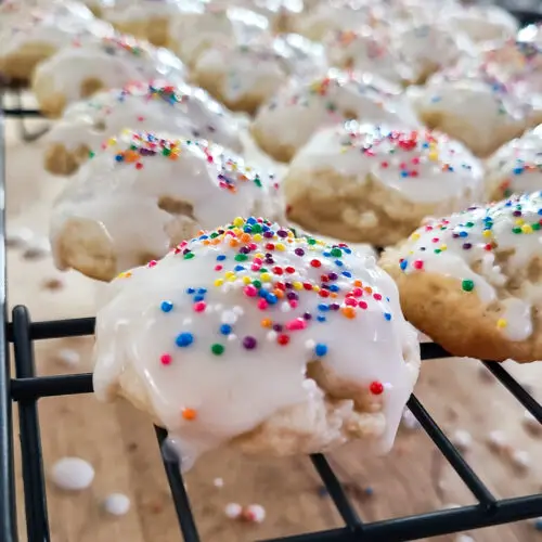 Italian Lemon Ricotta Christmas Cookies | Salt Sugar Spice