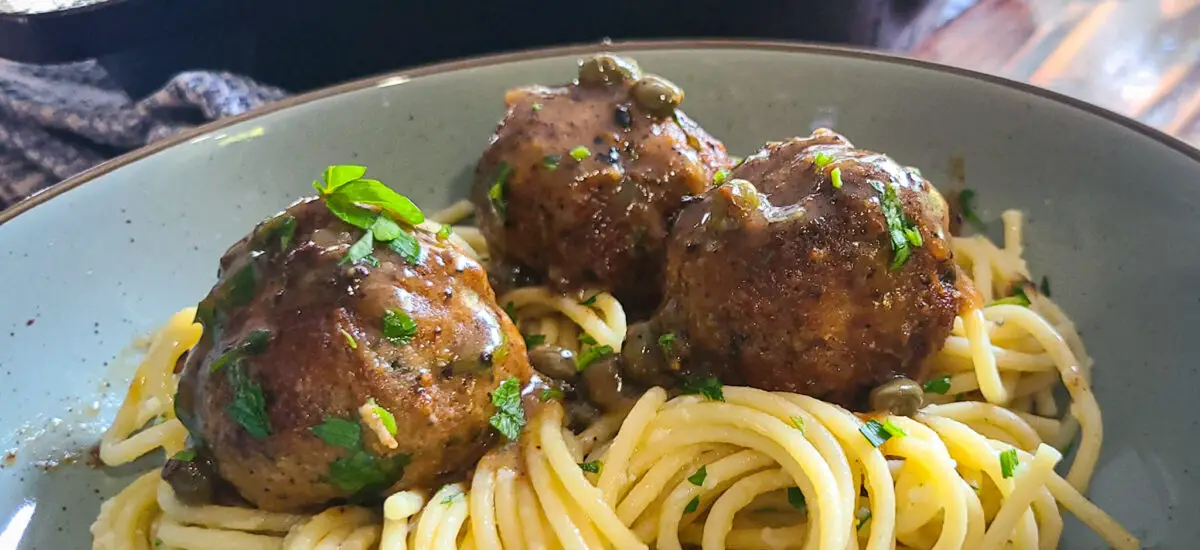 Chicken Piccata Meatballs